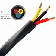 3 Cores 12AWG 14AWG Flexible Copper Cable