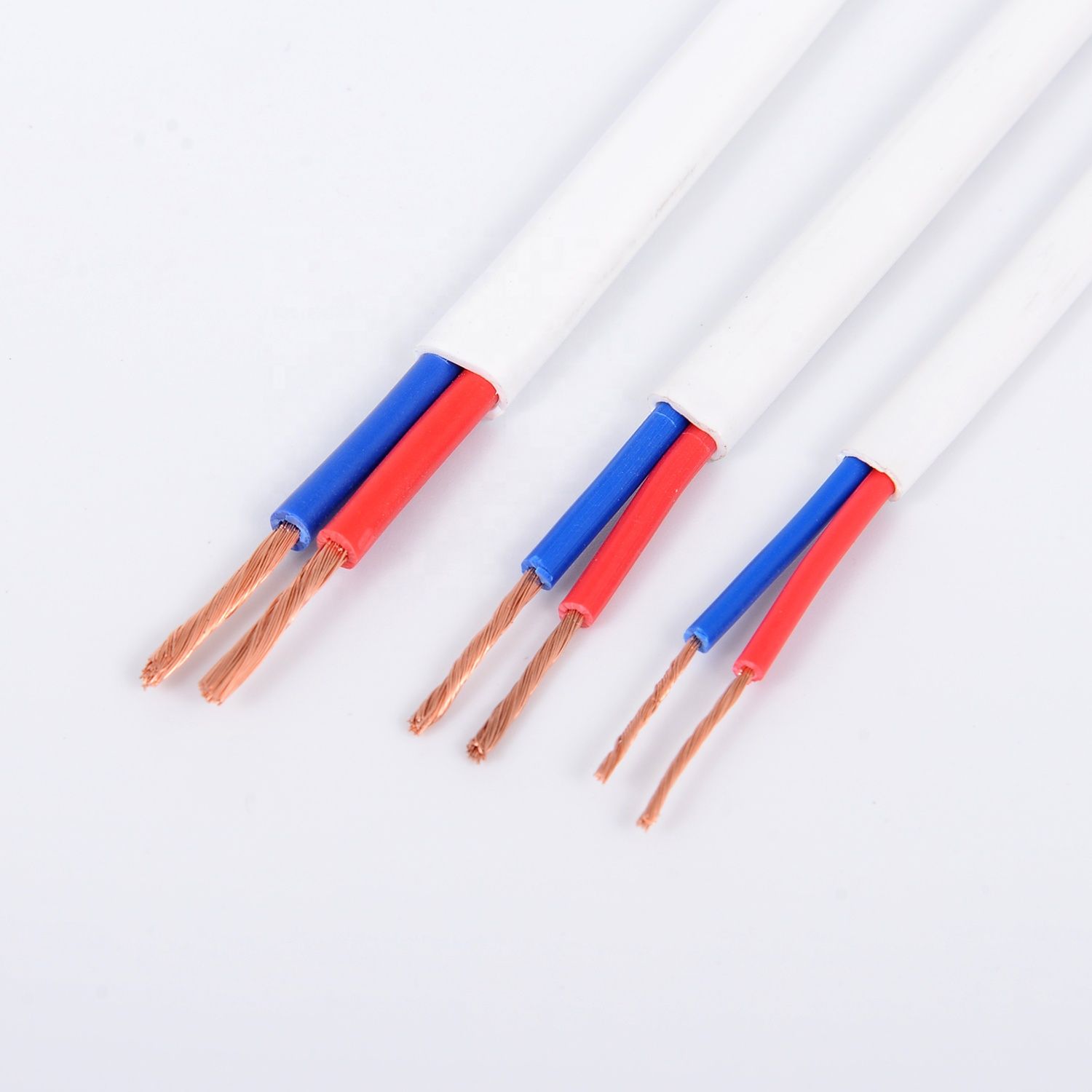 300/500V Two or Three Core PVC Insulated and Sheathed Flat Electric Wire Cable