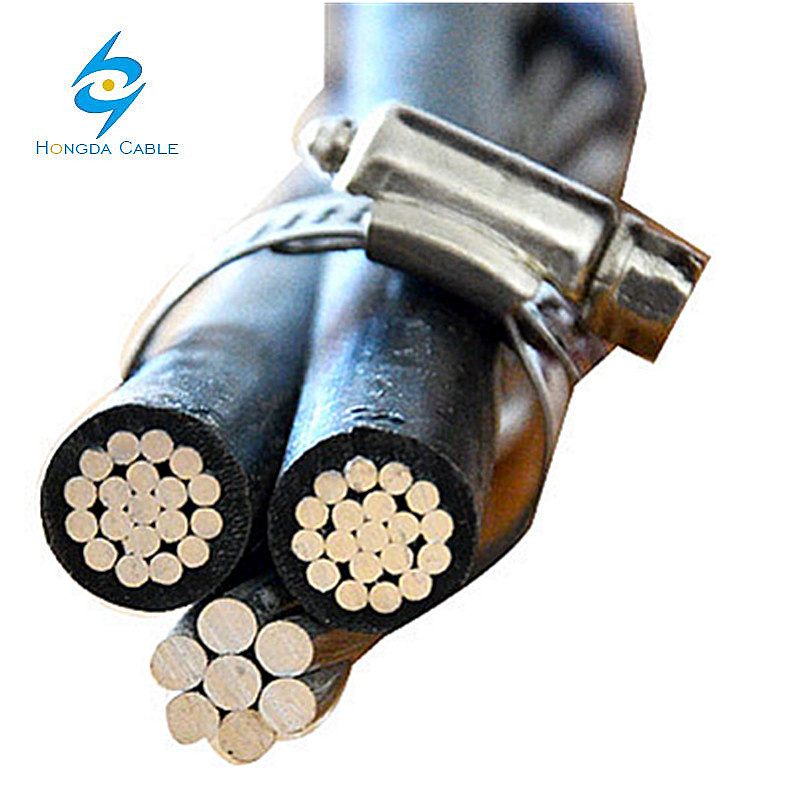 4/0-4/0-4/0 Lepas Aluminum Triplex Overhead Neutral-Supported Multiplex Conductor Service Drop Cable
