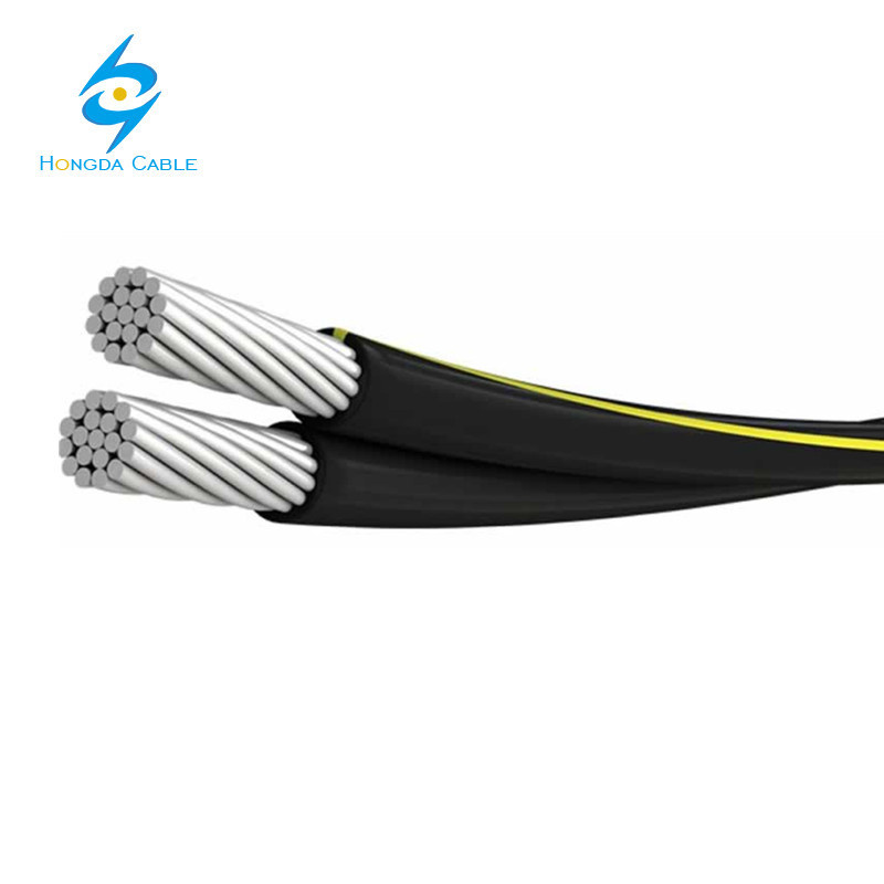 4-4 Conductor de Aluminio Delgado Dúplex para Enterramiento Directo 600V Cable Urd