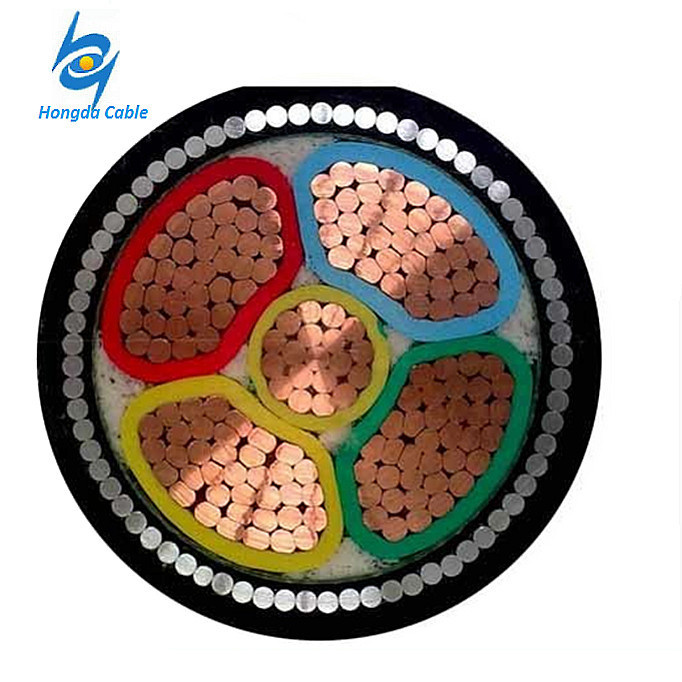 4*70 4*95 Armored Cable Cu/XLPE/PVC/Swa/PVC Armored Cable