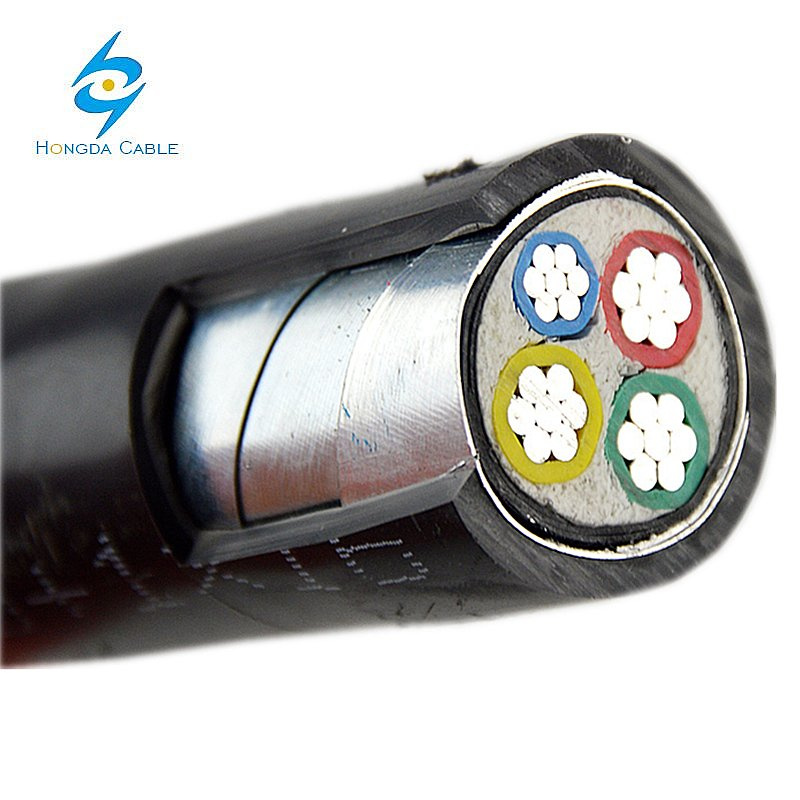 4 Core 70mm 95mm Armoured XLPE Insulated Copper Aluminum Cable Price