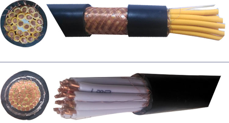 450/750V 600/1000V Cable de control de cobre XLPE PVC Cable industrial