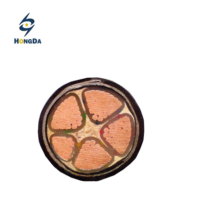 4X185+1X95sqmm Copper Conductor XLPE Insulation PVC Sheathed Power Cable