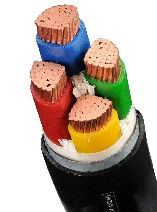 4X240 Nyy VV Yjv Low Voltage PVC Cable Underground Cable