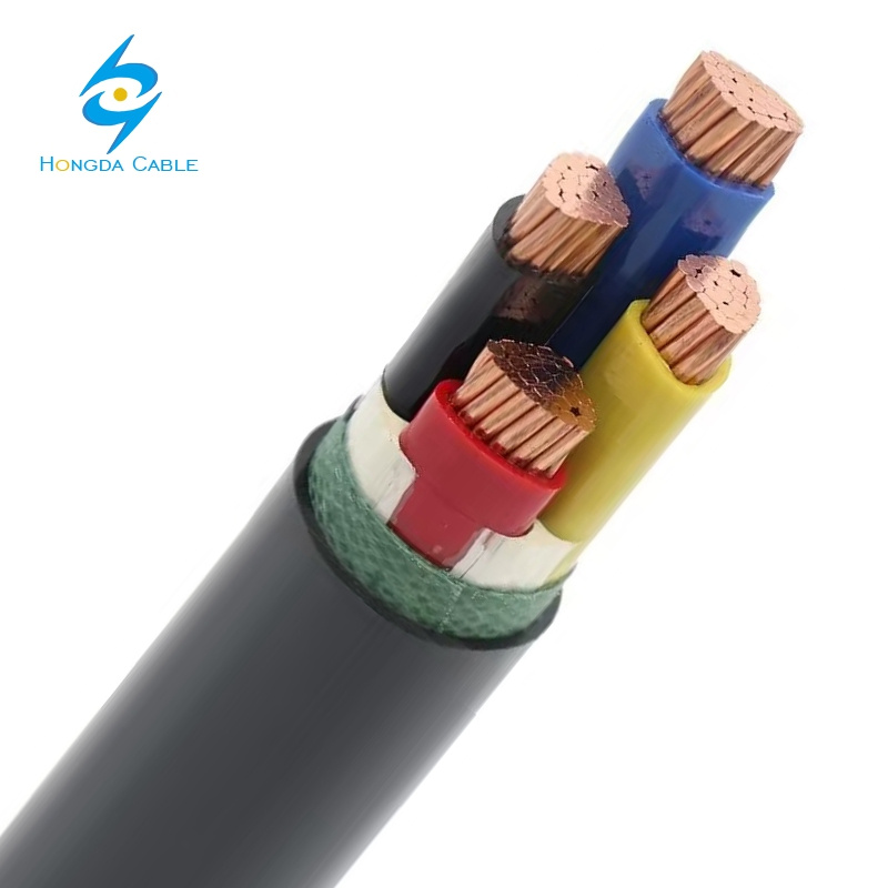4X95mm2 XLPE Insulated Power Cables Cu/XLPE/PVC N2xy Cable
