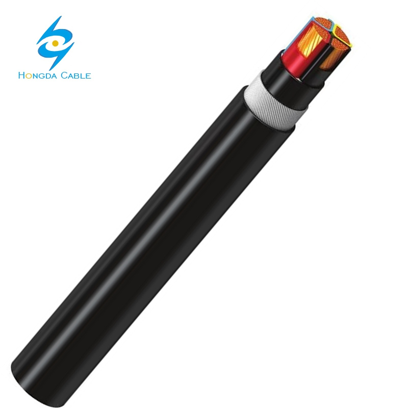 4c 300mm2 IEC 60502-1 XLPE/Swa/PVC Cu Armored Cable LV Electric Power Cable