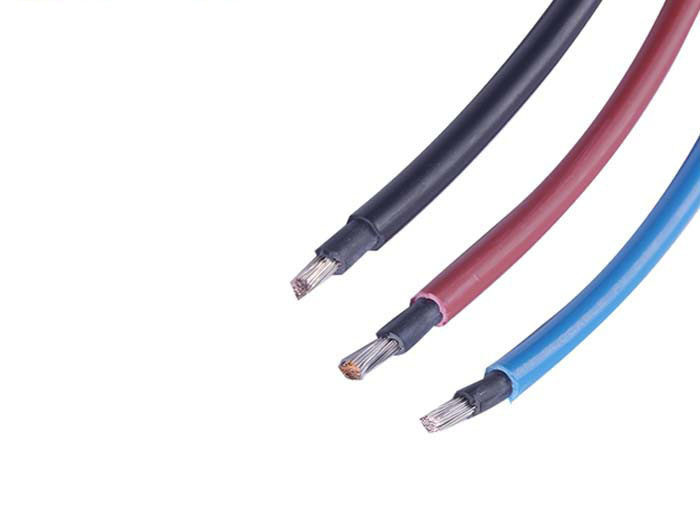 4mm 6mm 2*6mm 2*4mm Solar Cable Tinned Copper Core Xlpo Insulation