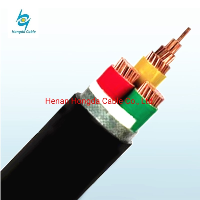 50mm 3core Aluminum/Copper Dsta Armored PVC Sheath Electric Cable 3*50mm2