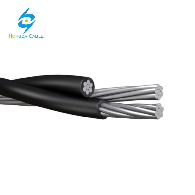 6-6-6 Hippa Aluminum Triplex Overhead Neutral-Supported Multiplex Conductor Service Drop Cable