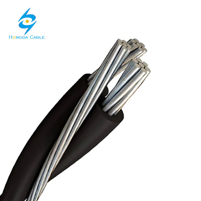 6-6-6 Voluta Aluminum Triplex Overhead Neutral-Supported Multiplex Service Drop Cable
