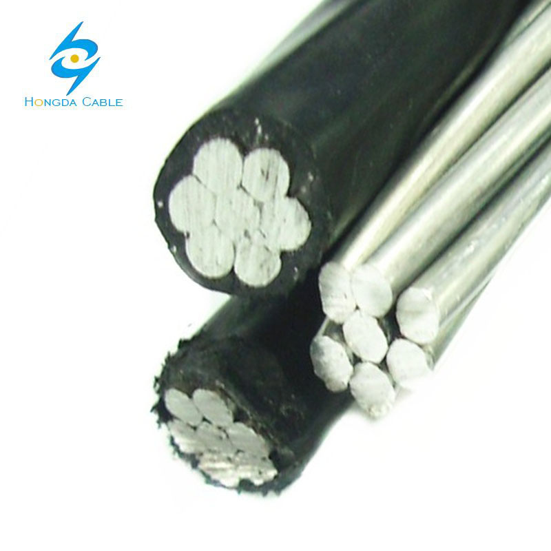China 6/7 Servicio de caída aérea de aluminio triplex Cable2*6+6AWG en venta