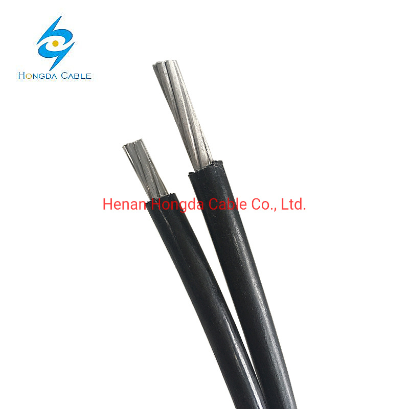 600V Cable aéreo con aislamiento de XLPE de aluminio 16mm 25mm 35mm Cable ABC Urd