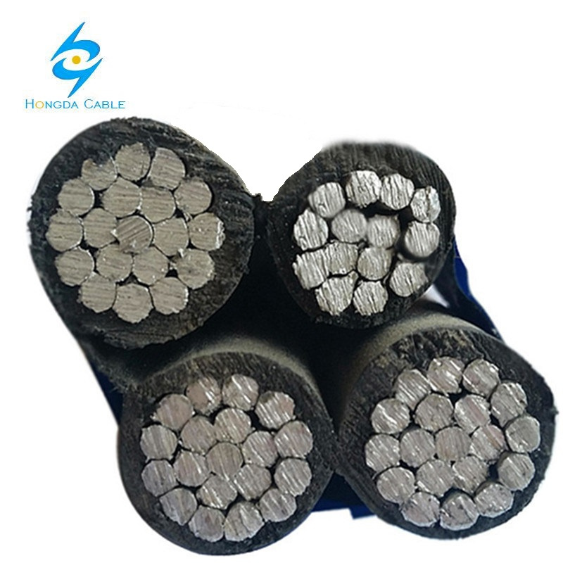 600V Duplex Aerial Bundle Cable ABC Twist Overhead Cable