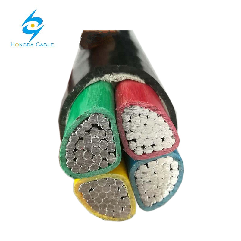 70mm Cable de Aluminio LV Subterráneo 4c 70mm2 Cable de Potencia XLPE