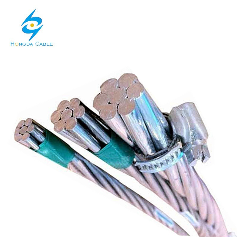 ASTM B231 7 Wire Strand 7*1.96mm 4 AWG AAC All Aluminum Conductor Rose