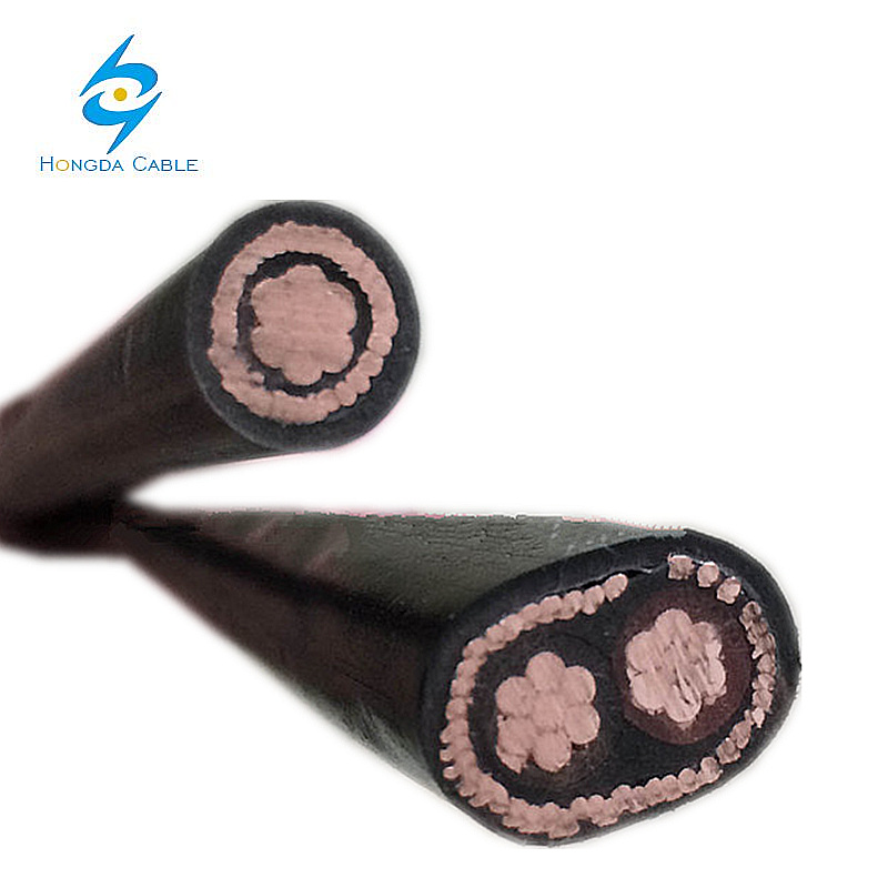 AWG Size Service Entrance Cable Ser Seu Copper Conductor 2 Core Concentric Cable