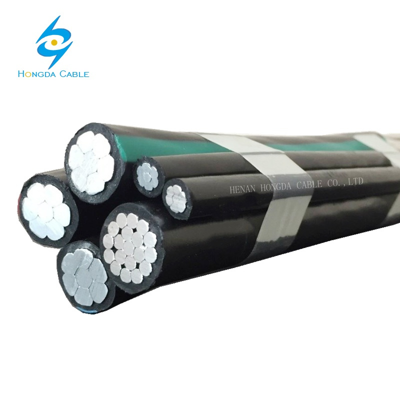 Aerial Bundled Cable Self-Supporting Insulated Wire SIP-2 3X35+1X50+2X25