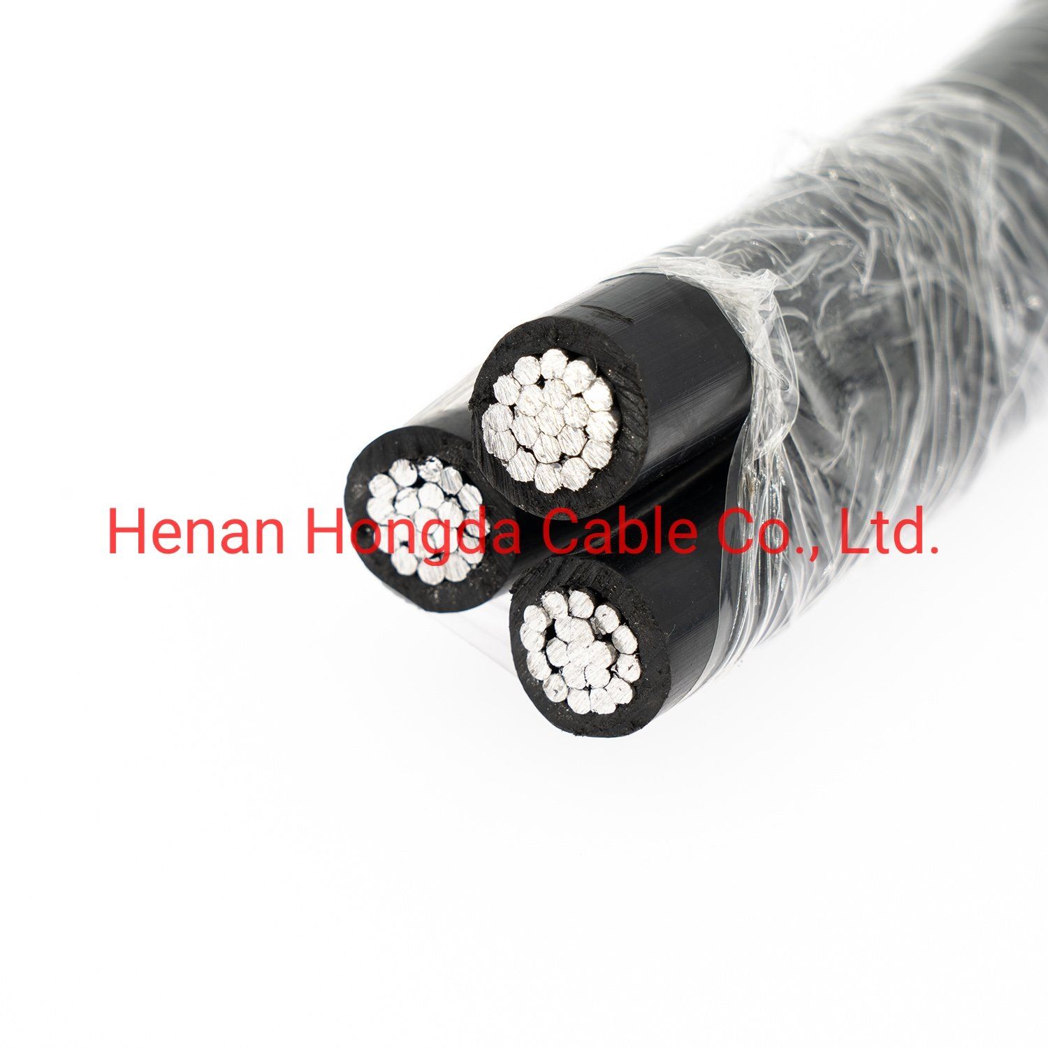 Aerial Bundled Twisted Aluminum Wire ABC Power Cable 2*16mm 3*35+54.6mm