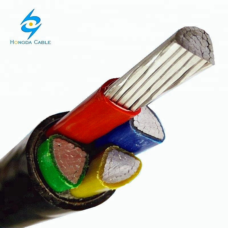 Al cable subterráneo XLPE PVC Yakxs, Yakxs-Zo 5X16mm2 0.6 /1kv