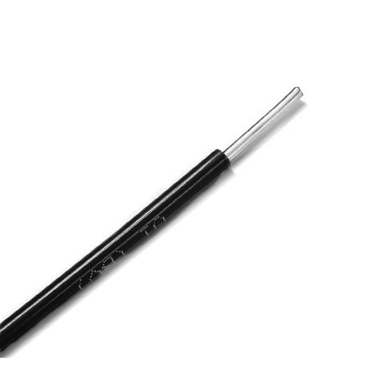 Aluminum Alloy Cable Insulated AA8000 XLPE 10AWG 600V Monopolar 5.26mm2 Black