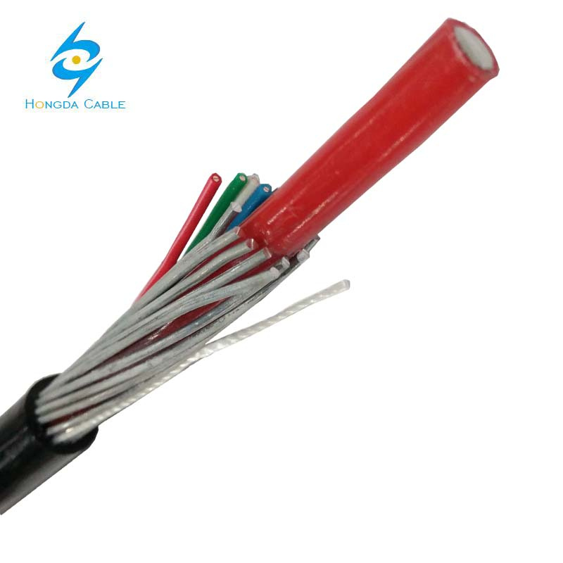 Aluminum Concentric Cable 16mm2 with 4X Cu Wire 4X0.5mm