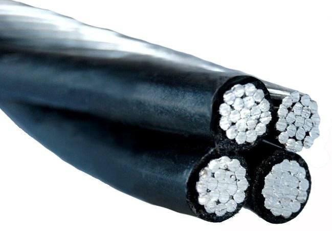 China Cable Aéreo de Aluminio 2*3/0+3/0 Cable Aislado XLPE en venta