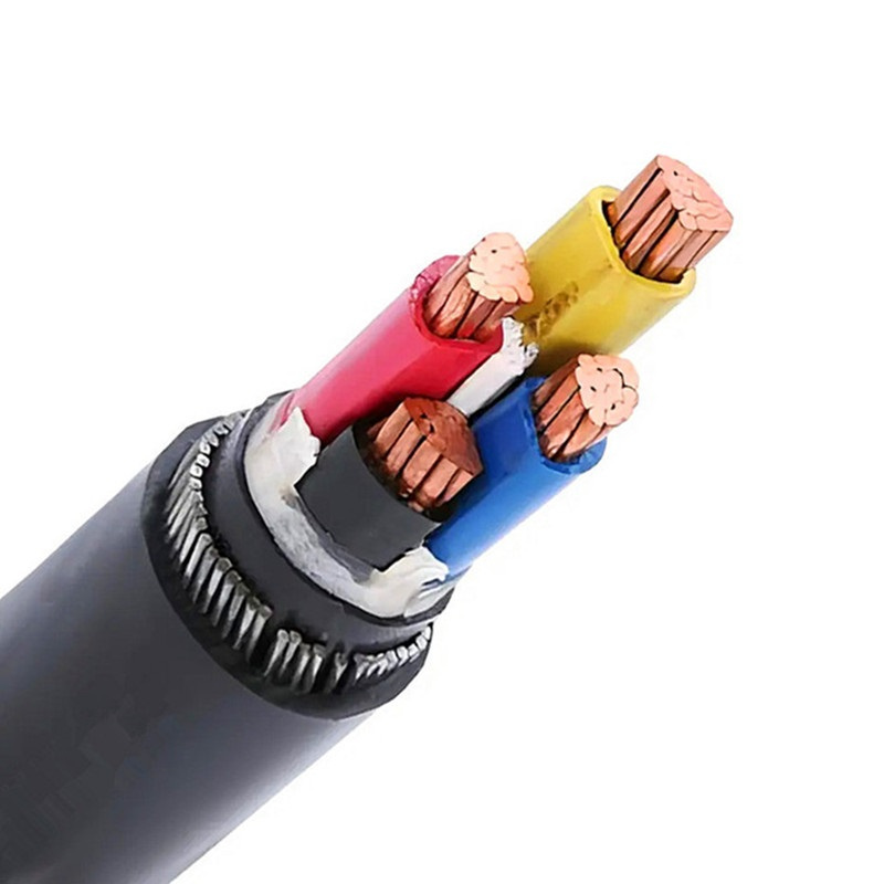 Cable Mv PVC/Swa/PVC 150 185 240 Mmsq 4 Core Copper 185 Millimeter Squared Armoured Cable 600/1000V