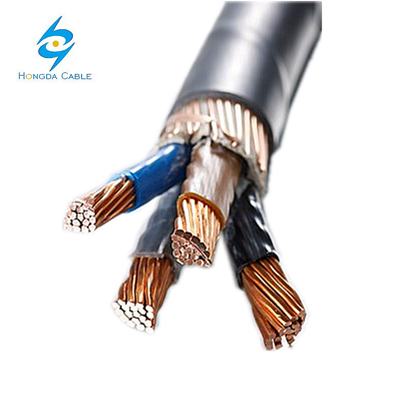 Cable N2xsy 600V Multi-Core Copper Tapes Screen 3X2/0 4X2/0 4X6 AWG Icea S-95-658