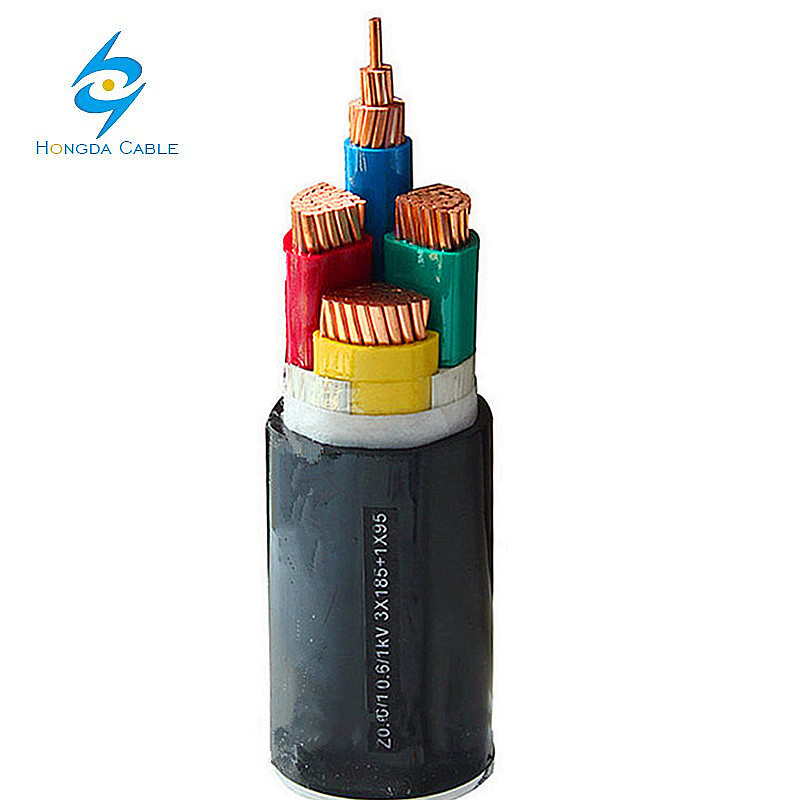 Cable Yky Ynky 0, 6/1 Kv 4X120 PVC Insulated Power Cable