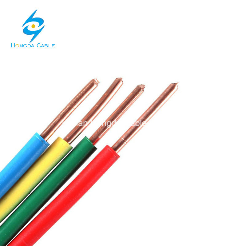 Ce Certificate PVC Insulated Copper H05V-U H05V-R H05V-K Wire Cable