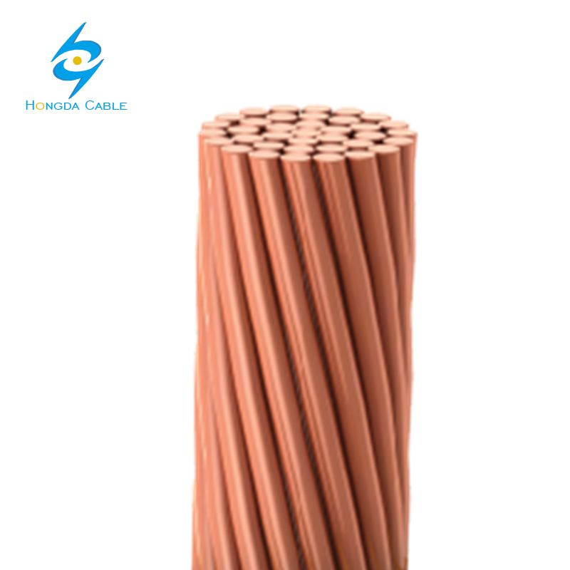 Conductor Cuivre Nu De 29mm2 Bare Copper Earth Conductor 38mm2