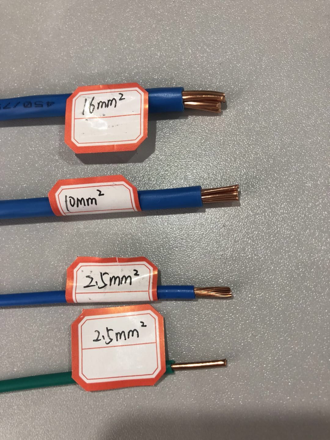 Construction Application PVC Insulation Electric Wire Solid or Strand 2.5mm2