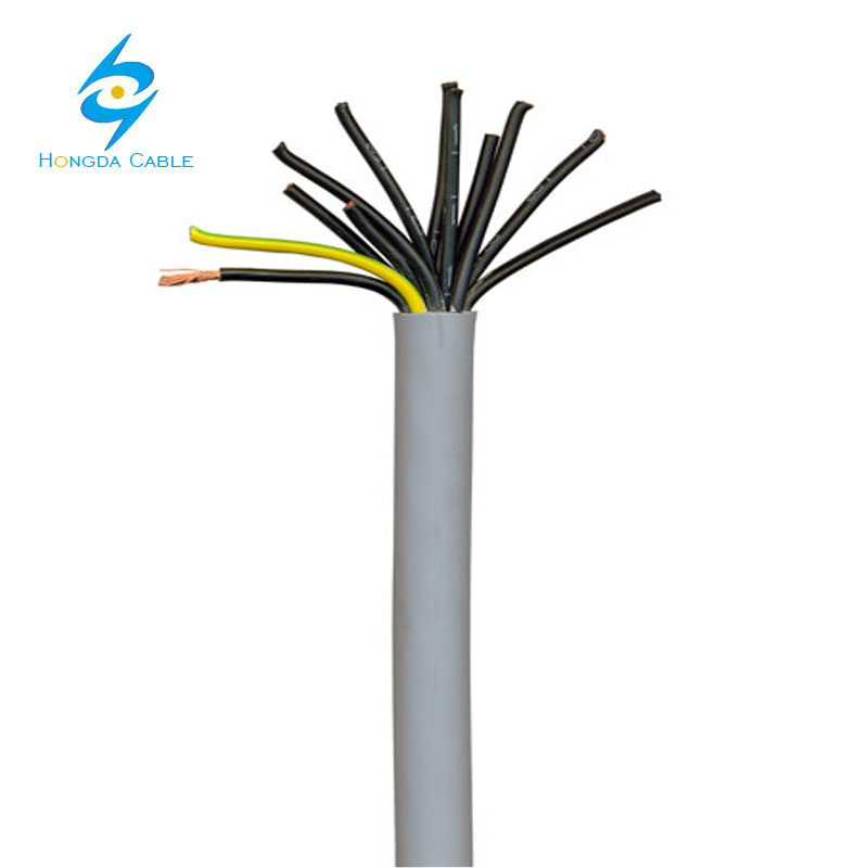 Cable de control Ysly-Jz/-Jb/-Oz/-Ob con aislamiento de PVC, chaqueta de PVC, cable flexible de cobre para control