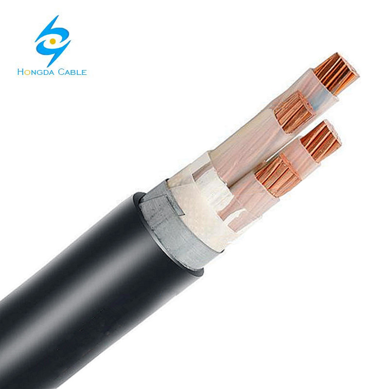 Cobre 240mm XLPE PVC 4 Núcleo Dsta Swa Cable de Potencia Armado Malasia
