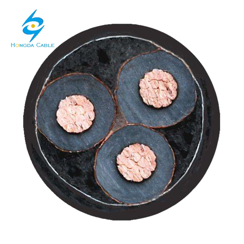 Copper Conductor Armored 11kv 3 Core 240mm Mv Cable