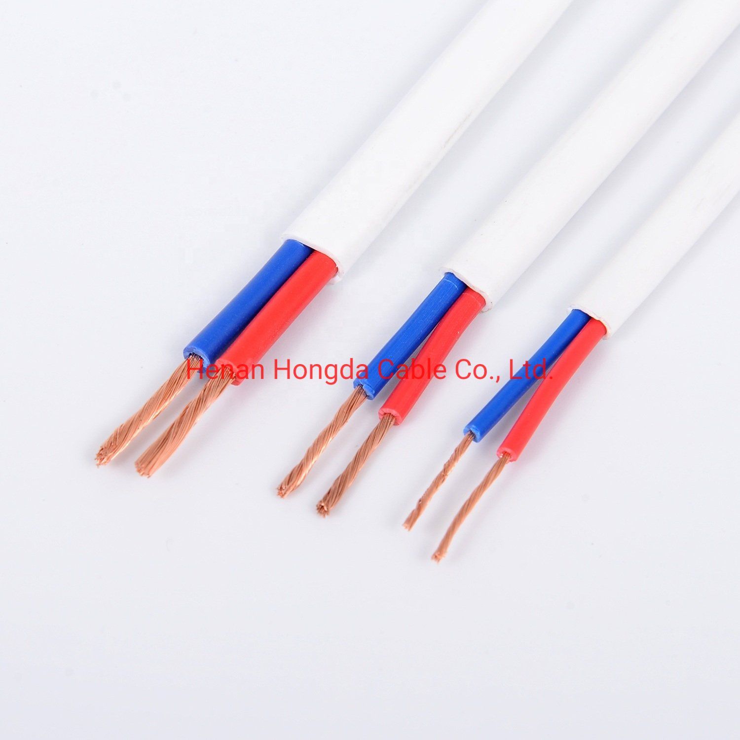 Copper Conductor PVC Insulated and Sheath 2*10mm2 Flat Wire