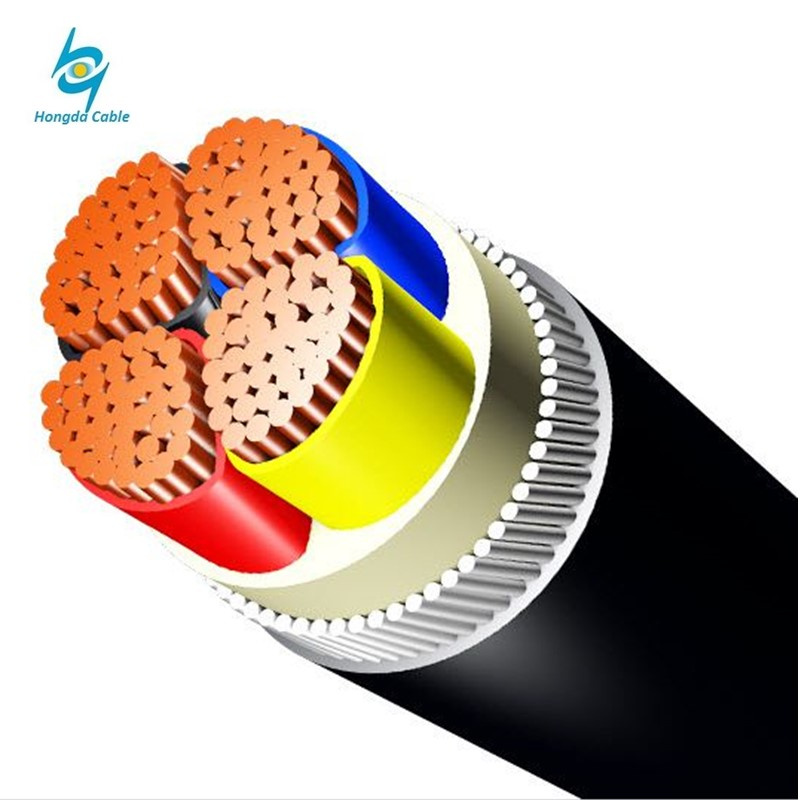 Copper Core Steel Wire Armored 4corex120mm 185mm XLPE Power Kabel