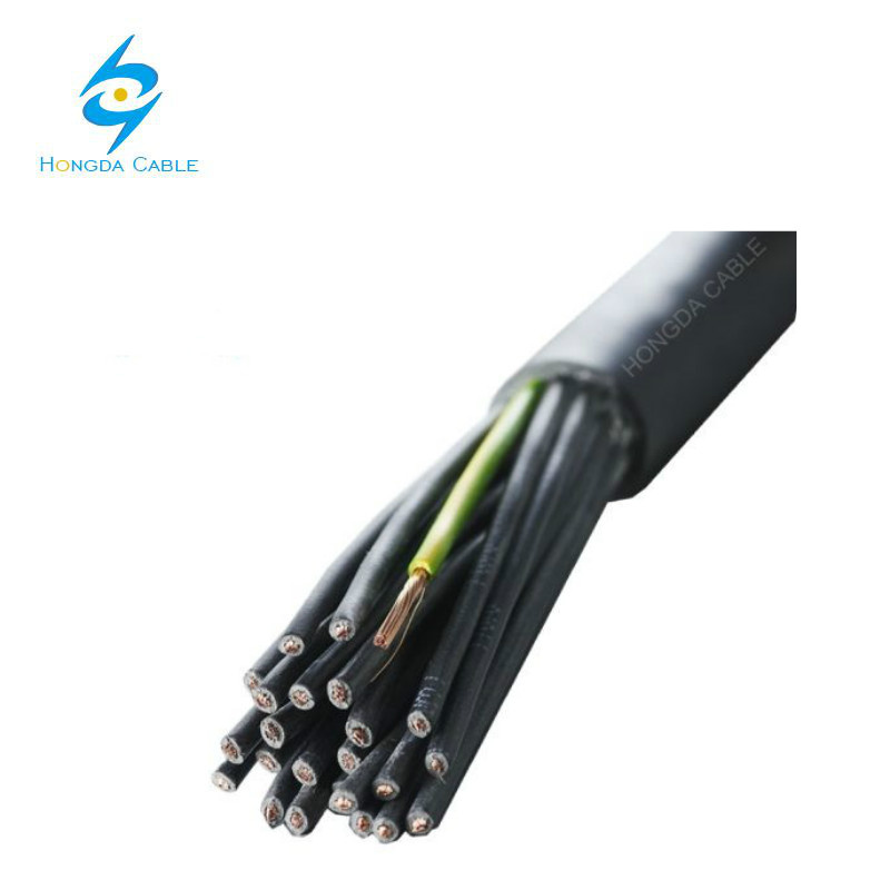 Cable de control de instrumentación de potencia con pantalla de alambre de cobre y cinta de papel de aluminio