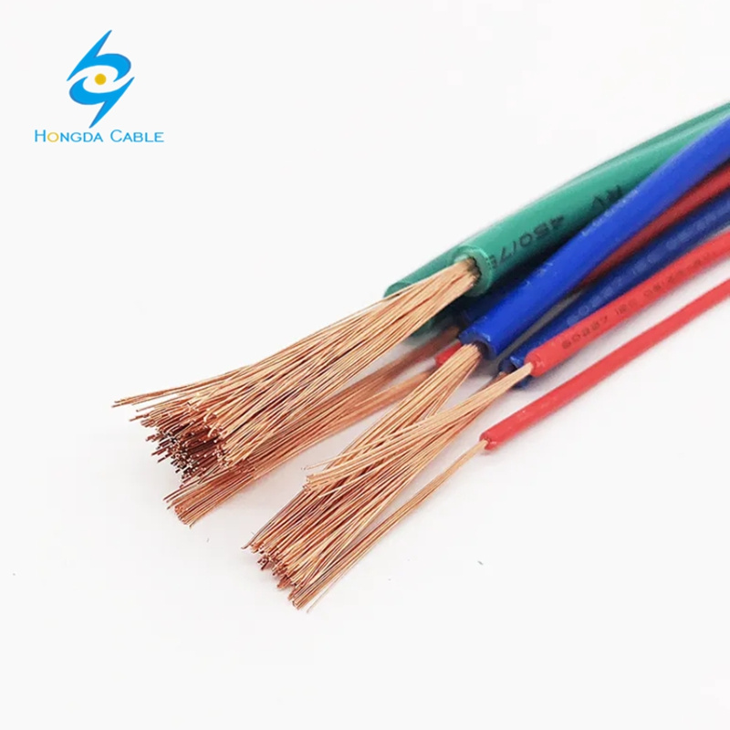 Customized 2.5mm Electric Cable PVC Coated Wire
