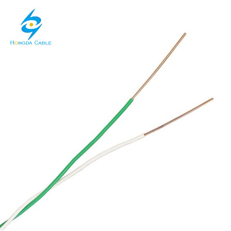 Cw1423 1 Pair Telephone Jumper Cable Wire 2 Core 0.5mm Green/Yellow