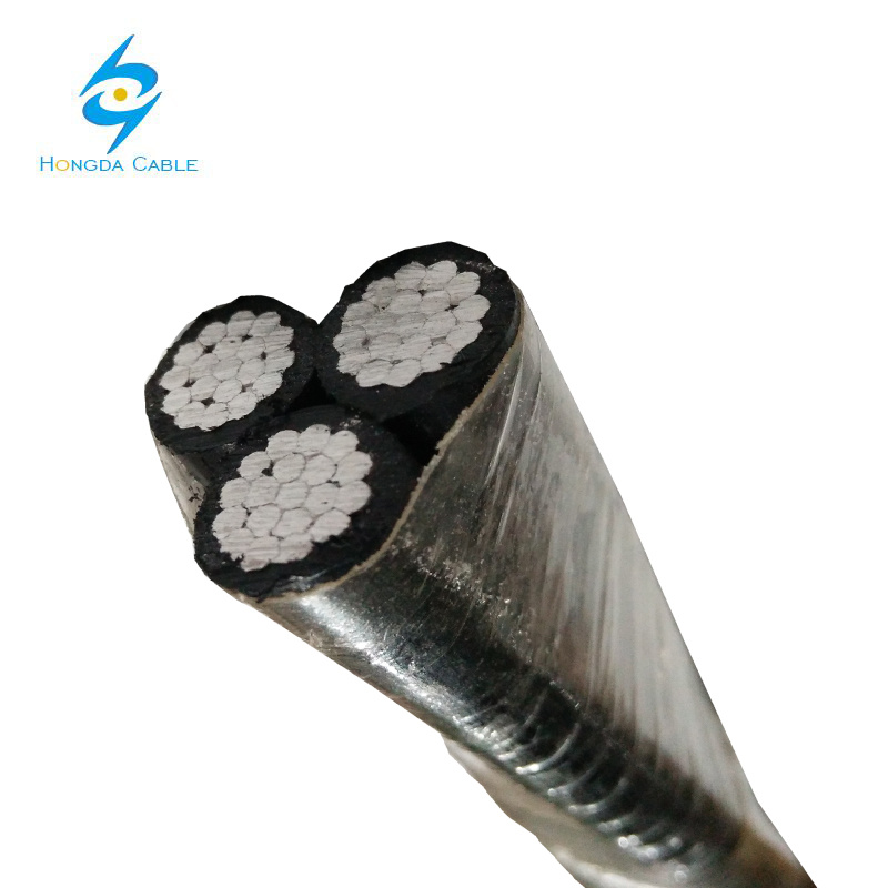Duplex 4AWG Aluminum Overhead Cable 4/7