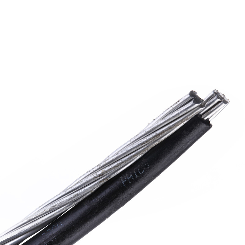 China Duplex Aluminium Oberleitungsdraht 6/7 AWG ACSR Leiter XLPE isoliertes Kabel im Angebot