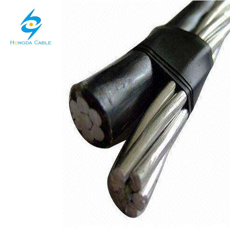Duplex Drop Wire 6/7 Duplex 1*6AWG+6AWG Aluminum Service Cable