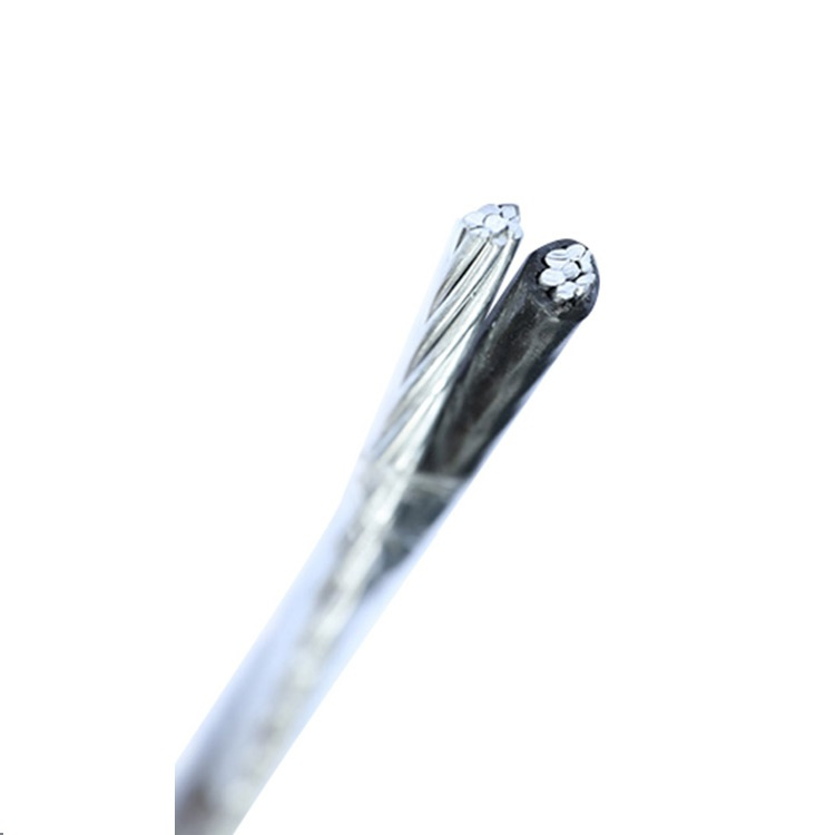 Duplex Secondary Service Drop Wire 6AWG 4 AWG 2AWG 1/0AWG Cable Price for Philippines