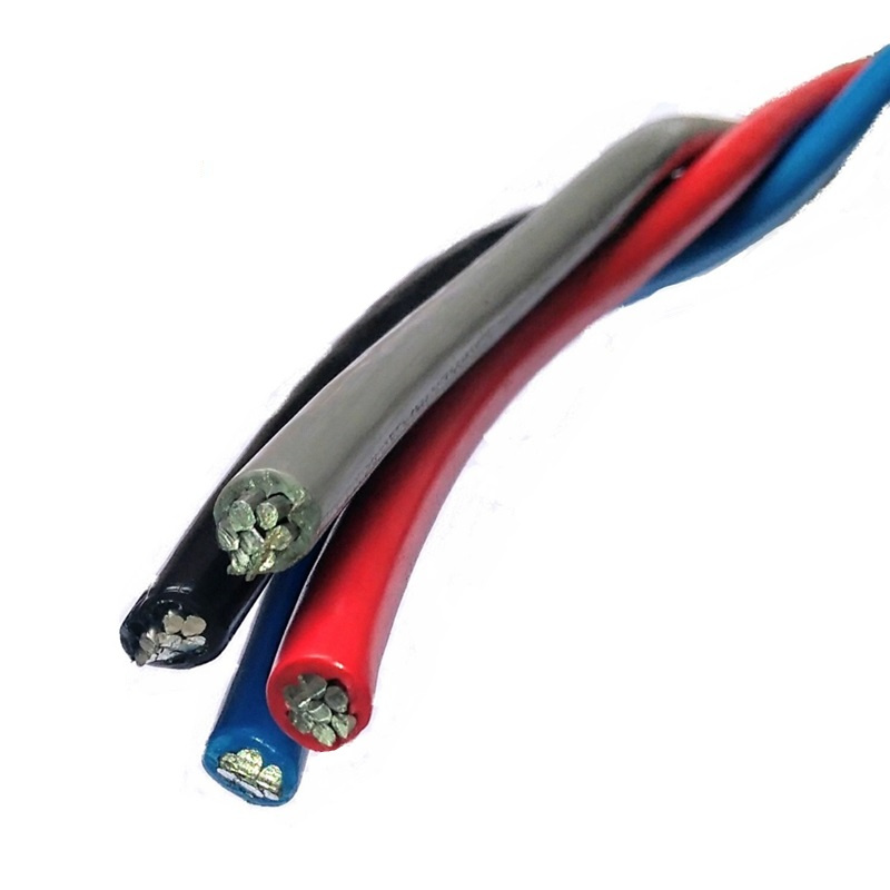 Dúplex Tríplex Cuádruplex Cabo Aluminio Multiplexado Al XLPE 0.6/1kv Neutro Aislado