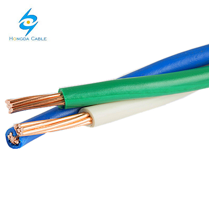 Electrical Flexible PVC Insulated House Buliding Copper Conductor Electric Wire 450/750V
