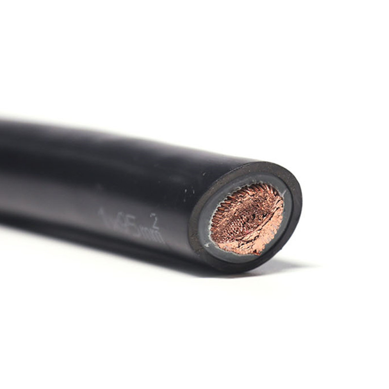 Flexible Copper Cable 250 Mcm 127 mm² with XLPE Insulation and PVC Sheath Low Voltage 0.6/1kv Single Core Black