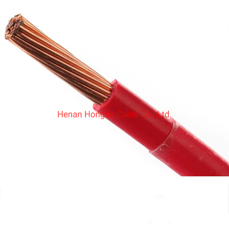 Fr PVC Insulation Copper Wire Cable H07V-R Thhn/Thhw House Wiring 1.5mm 2.5mm 4mm