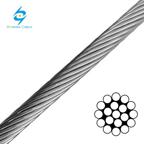 Galvanized Steel Wire Strand for Guy Wire 1/4" Ehs